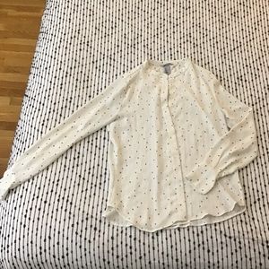 H&M button up blouse